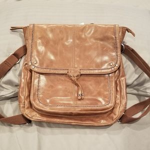 Sak Ventura leather convertible backpack to messen